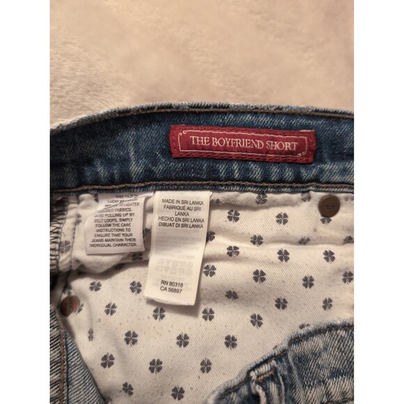 Lucky brand boyfriend Jean shorts size 4 - Picture 5 of 5